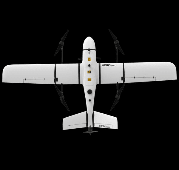 FlySpark Makeflyeasy Hero 2180mm VTOL Mapping & Survey Drone Platform | 136-Min Endurance | 144km Range | Professional Fixed-Wing VTOL UAV — view 3
