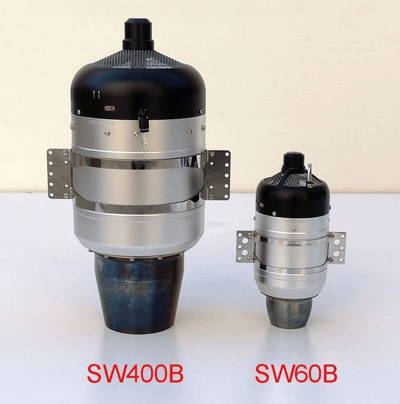 Swiwin Turbine SW220B 22Kg Thrust Jet Engine — view 4