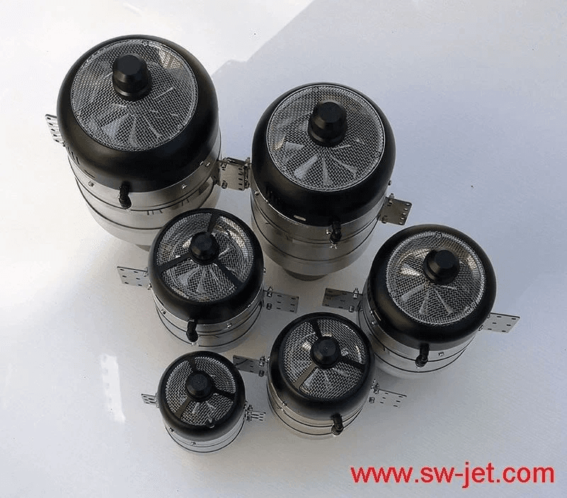 Swiwin Turbine SW600PRO 60Kg Thrust Jet Engine — view 3