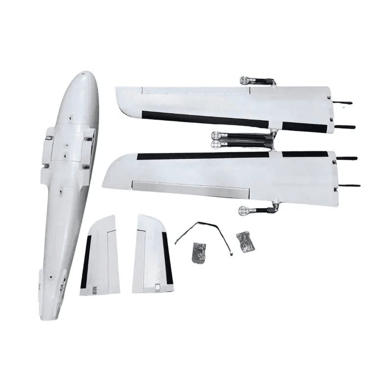 UAVMODEL X2400 VTOL Fixed Wing Long-Endurance UAV Platform | Up To 240 Minutes Flight Time | 210km Range | 2kg Payload Capacity — view 2
