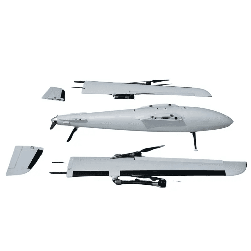 UAVMODEL X2400 VTOL Fixed Wing Long-Endurance UAV Platform | Up To 240 Minutes Flight Time | 210km Range | 2kg Payload Capacity — view 3