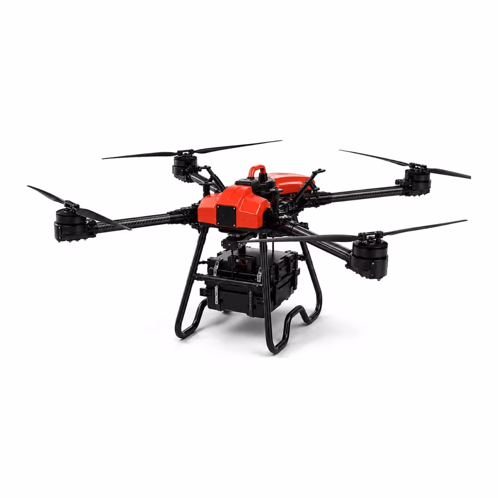 FlySpark YS-F50 Heavy-Lift Transport UAV | 30kg-50kg Payload Cargo Drone with RTK, C12 Dual-Light Gimbal & G20 Remote Controller