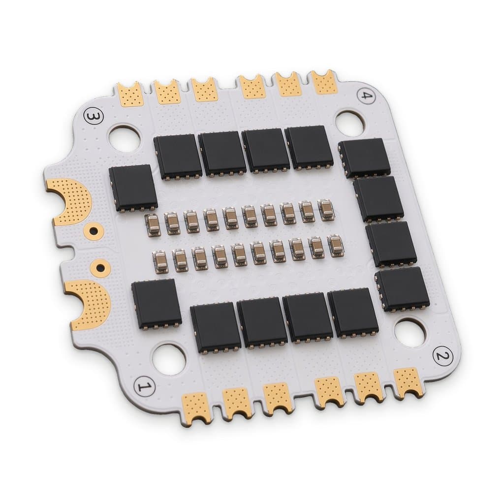 FlySpark BLS 60A V2 4-in-1 ESC FlySpark BLS 60A V2 4-in-1 ESC with white PCB