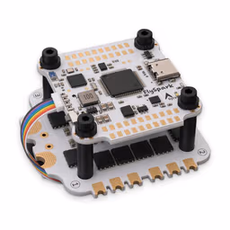 FlySpark F4 V2 BLS 60A Stack (Field Series) FlySpark F4 V2 BLS 60A Stack on a white background