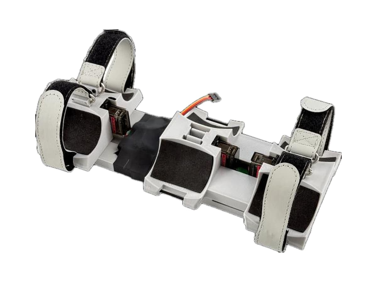 FlySpark ZD6 6-Channel Drone Payload Dropper | 6 Independent Release Stations, CRSF / ELRS Control, 7–28 V Supply, 230 × 94 × 48 mm, 300 g & Quick-Release Option — view 1