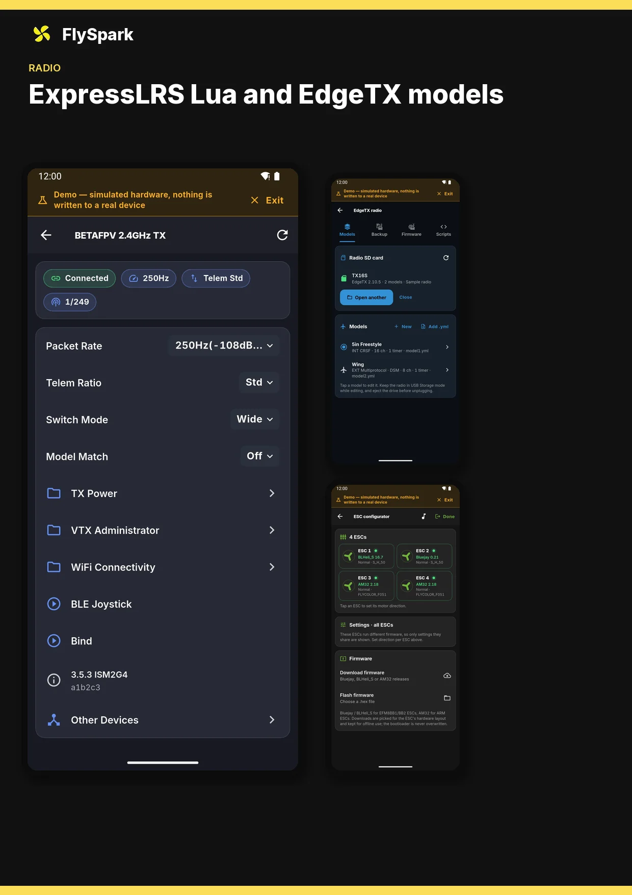 A4: ExpressLRS Lua and EdgeTX