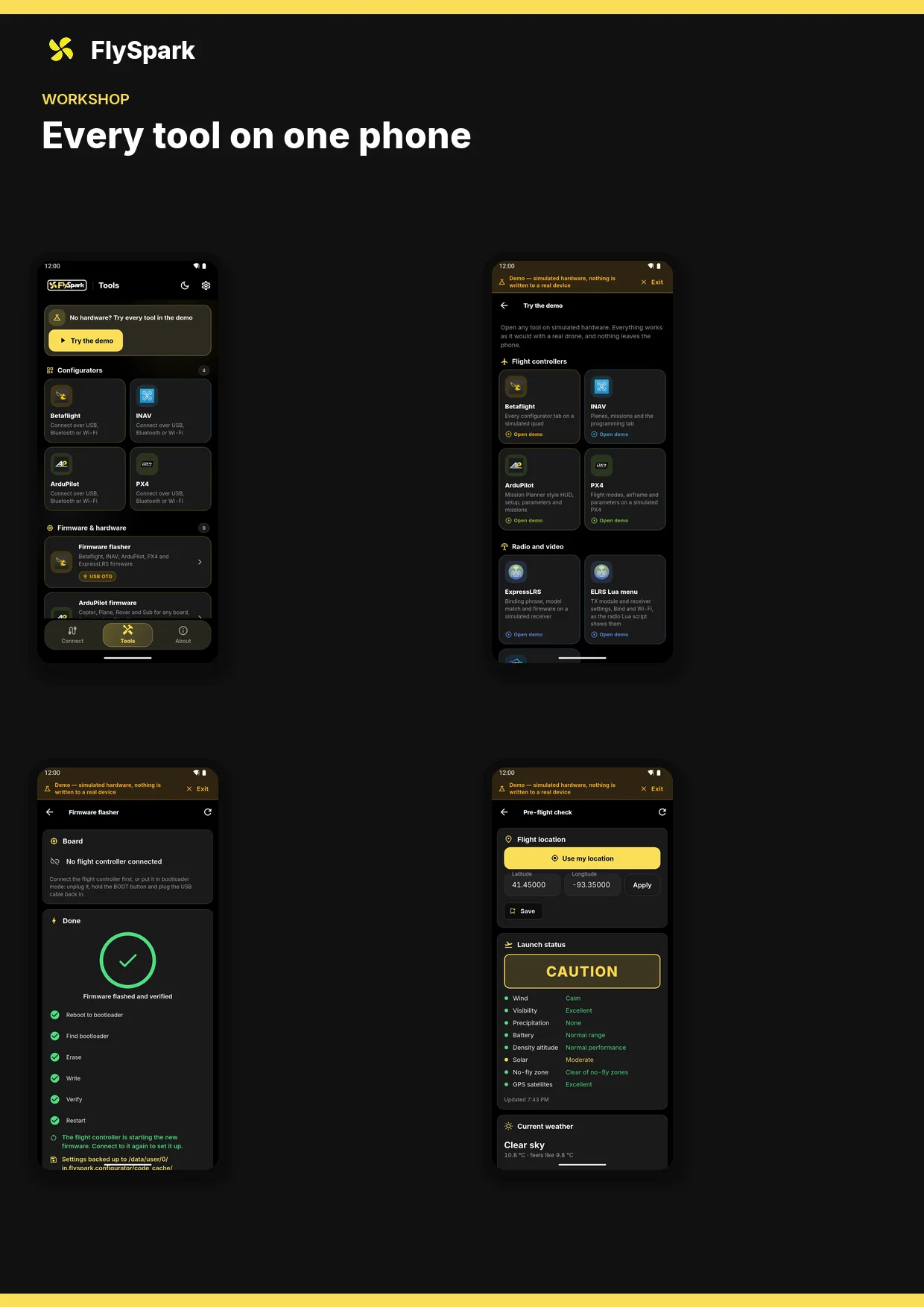 A4: Tools hub and demo