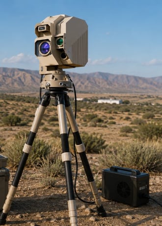FlySpark HD-2 detection and tracking kit deployed in the field