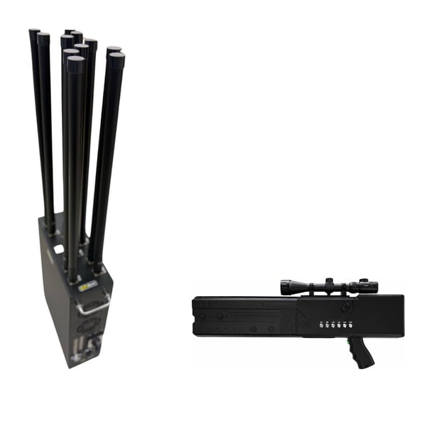 FlySpark Guardian X11 backpack and Guardian-S08 gun — finished Counter-UAS systems