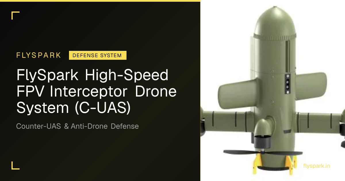 FlySpark High-Speed FPV Interceptor Drone System (C-UAS) | Precision ...