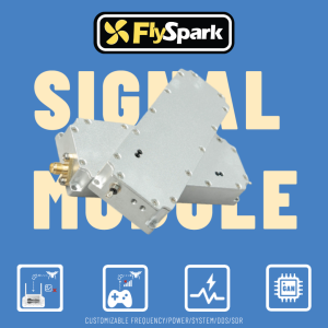 FlySpark GaN 400–900 MHz 50 W RF Jammer Module (Authorized)