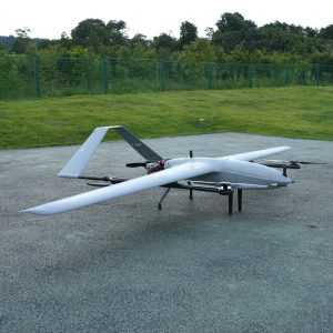 Flyspark Hybrid VTOL UAV Drone - 72kg MTOW, 15kg Payload, 10 Hours Endurance, 4.8m Wingspan Fixed Wing Long Range Heavy Lift Petrol Electric Drone