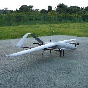 Flyspark Hybrid VTOL UAV Drone - 72kg MTOW, 15kg Payload, 10 Hours Endurance, 4.8m Wingspan Fixed Wing Long Range Heavy Lift Petrol Electric Drone