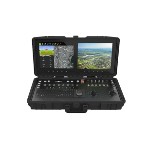 FlySpark CommandStation-T50 Dual-Screen UAV Ground Control Station for Professional Drone Operations